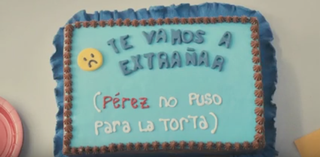 Te vamos a extrañar