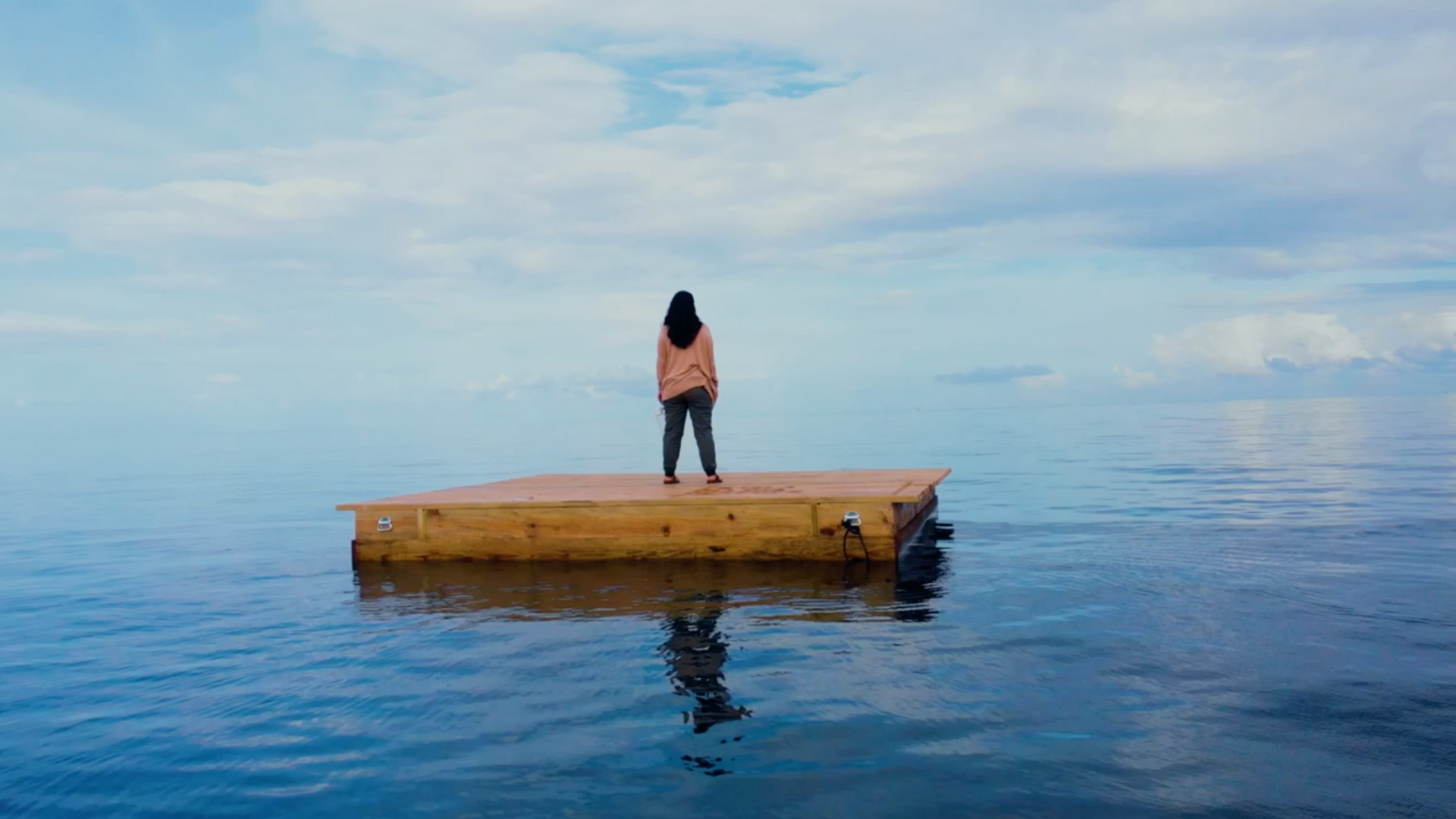 Morning after island