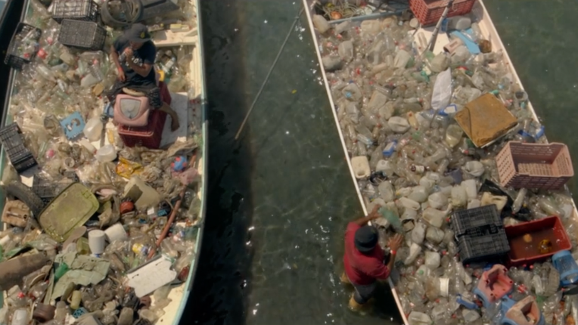 Plastic fishing tournament