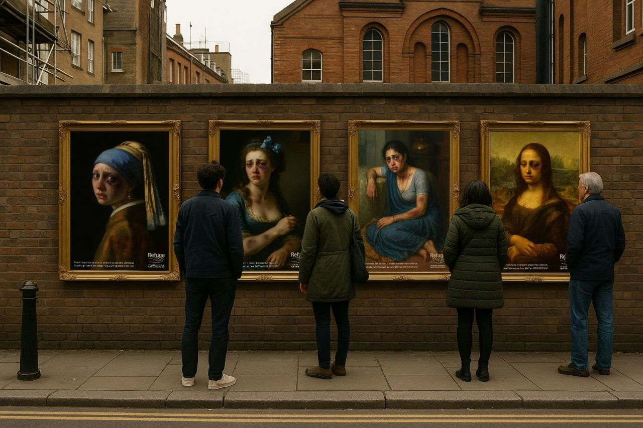 Las pinturas no pueden ocultar el abuso